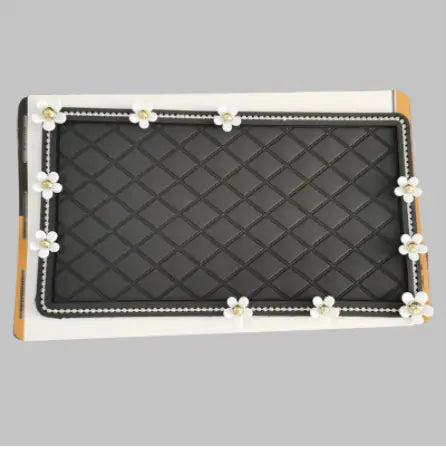 Large Creative Rhinestone Anti-Slip Car Dashboard Mat