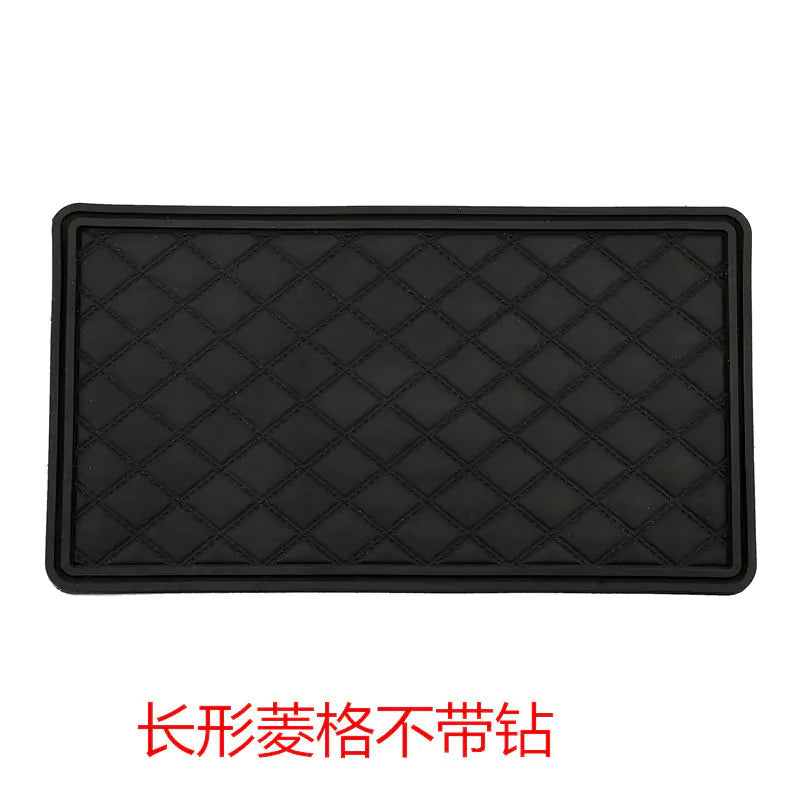 Large Creative Rhinestone Anti-Slip Car Dashboard Mat