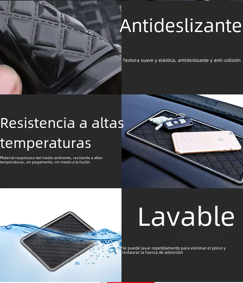 Large Creative Rhinestone Anti-Slip Car Dashboard Mat